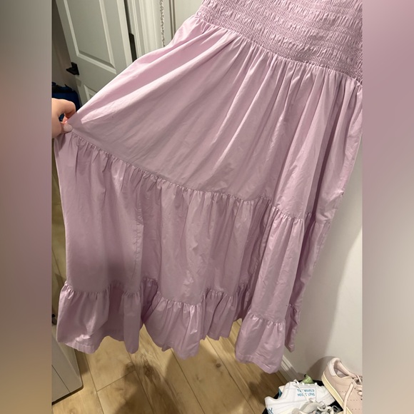 A&F Smocked Bodice Easy Maxi Dress - Picture 7 of 11